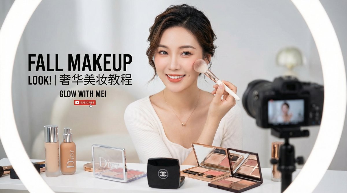 糖心vlog美妆视频教程